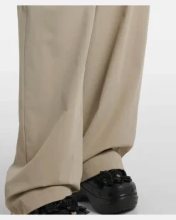 Weite Oversize-Jogginghose Beige