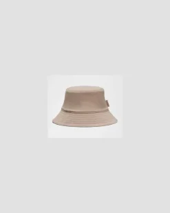 Wendbarer Bucket Hat aus Waschung – Khaki – Größe Dilute
