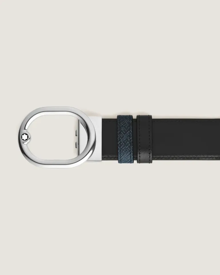 Wendbarer Gürtel L'Ovale mm aus Sartorial Leder - MB221025 - Gürtel
