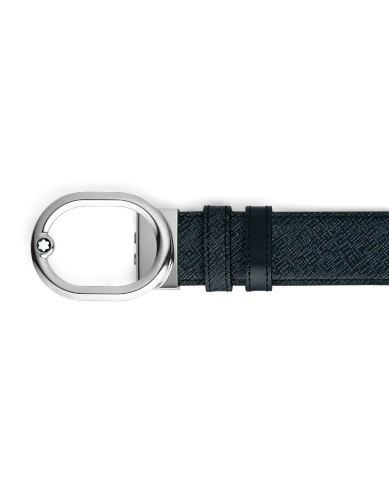 Wendbarer Gürtel L'Ovale mm aus Sartorial Leder - MB221025 - Gürtel