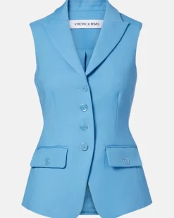 Weste Benny Blau