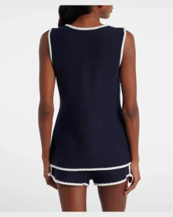 Weste Lou Blau