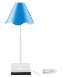 Wiederaufladbare LED-Tischlampe - Blau