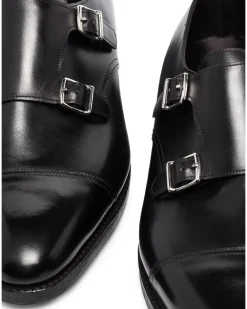 William' Monk-Schuhe - Schwarz