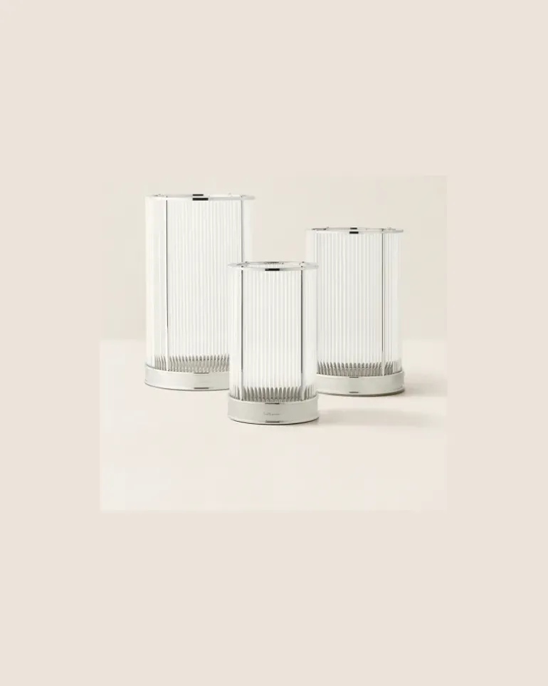 Windlicht Allen Silver