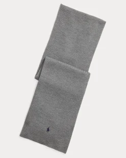 Wollschal mit Pony Grey