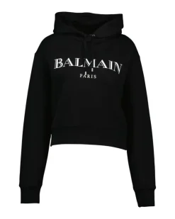 Women Cotton Hoodie Black Hoodies
