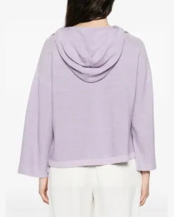 Women Drawstring-Detail Hoodie Ss26 W