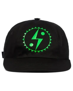 Women Logo Detail Baseball Cap Black Accessories ><noscript><img width=
