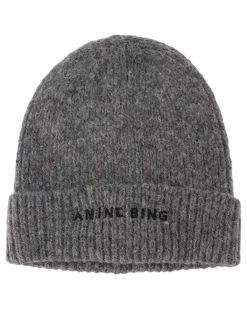 Women's A-12-10621-Gry34 Beanie Gray Wool