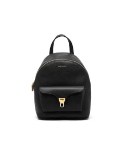 Women's Backpack Black Genuine Leather Bags - Backpacks
