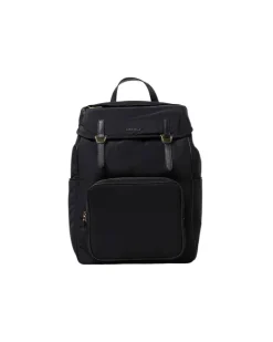 Women's Backpack Black Polyester Bags - Backpacks