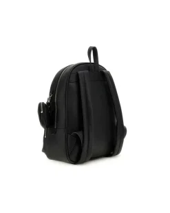 Women's Backpack Black Polyurethane