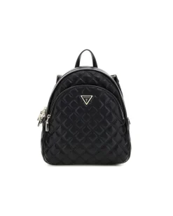 Women's Backpack Black Polyurethane