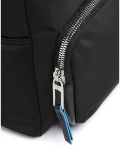 Women's Backpack Black Recycled Nylon Bags - Backpacks