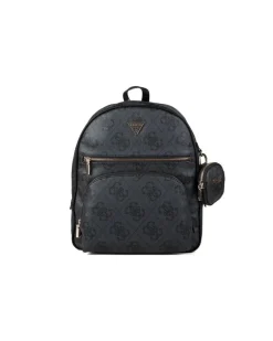 Women's Backpack Coal Logo Polyurethane Black