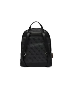 Women's Backpack Coal Logo Polyurethane Bags - Backpacks Black