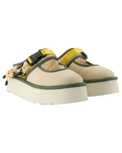 Women's Bea Mule Beige Calfskin