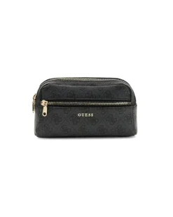 Women's Beauty Case Coal Logo Polyurethane Bags - Cases Gray