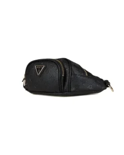 Women's Belt Bag Black Polyurethane - Other