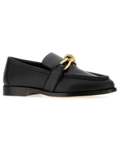 Women's Black Leather Astaire Loafers Mocassini