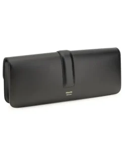 Women's Blake Clutch Black Calf Leather Bos Taurus Clutches