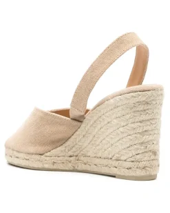 Women's Brisa Wedge Espadrilles Beige Shoes > Sandals