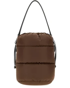 Women's Brown Nylon Caradoc Bucket Bag 262 Borse A Secchiello