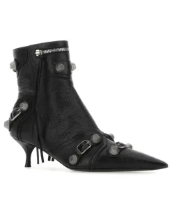Women's Cagole Ankle Boot Black Lamb