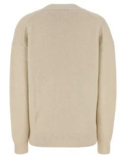 Women's Cardigan Beige Baby Alpaga Polyamide