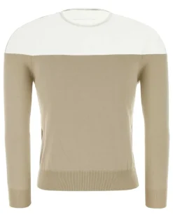 Women's Cardigan Beige Cotton Nylon