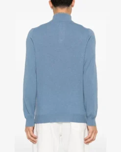 Women's Cashmere Cardigan Aw24 M Blue