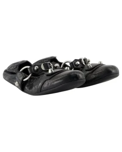 Women's City L005 Ballerina Black Lambskin