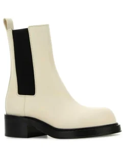 Women's Cliff Ankle Boot Beige Calf