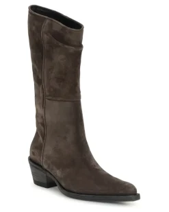 Women's Clive Suede Boots Umber Brown