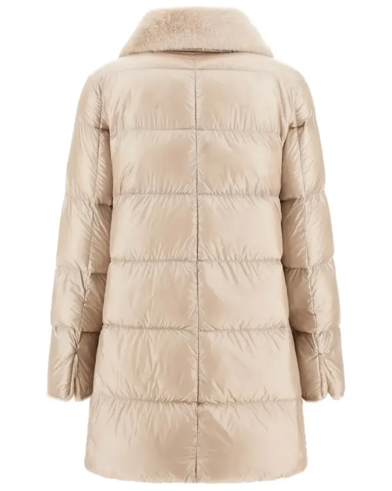 Women's Coat Aw26 W Beige