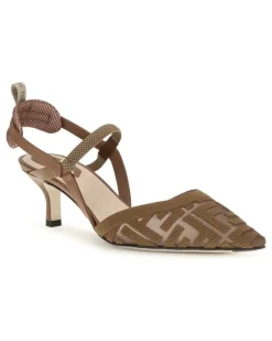 Women's Colibrì Lite Slingback Pumps Elba Brown Sellier High Heel Shoes