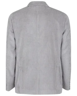 Women's Corduroy Suit Aw25 M Grey