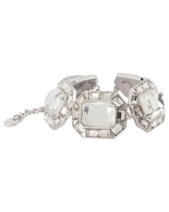 Women's Crystal Bracelet Self Portrait Pearls Silver Jewelry-Watches Bracelets