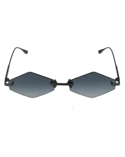 Women's Crystal Sunglasses Black Titanium