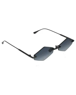 Women's Crystal Sunglasses Black Titanium