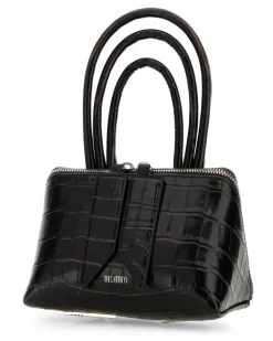 Women's Dark Brown Leather Mini Friday Bag Coffee Clutch