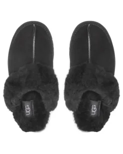 Women's Disquette Slippers Black Shoes > Flats