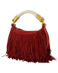 Women's Ebene Mini Bag Red Calfskin