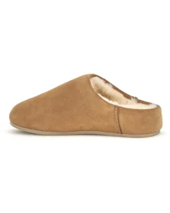 Women's Elea Slip-On Mules Chestnut Upper: Mutton; Sole: Rubber Sandal