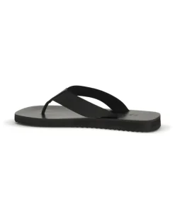 Women's Flip-Flop Sandals Ebony Upper: Rubber; Sole: Rubber Black