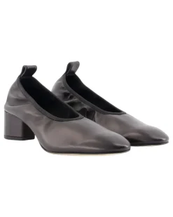 Women's Gemma Pumps - Leather Black Calfskin Shoes
