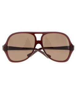 Women's Glasses Oversized Acetate Brown