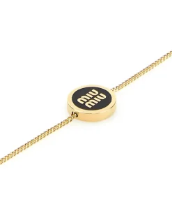 Women's Gold Metal Bracelet Nero Ottone Black Bracelets