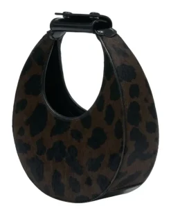 Women's Good Night Moon Top Handle Bag Multicolor Calfskin